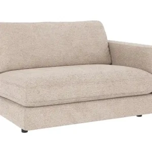 Trygg betalning Duncan 1,5-sitsavslut H - Ljusgrå (Robin 1) 129 x 103 x 78 cm från Rowico Home- Bra Möbler