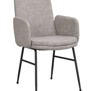 Nedsatt pris Conklin karmstol - Mörkbeige/svart från Rowico Home- Bra Möbler