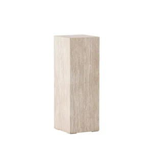 Beställ idag Ramsvik piedestal - Beige 23 x 23 x 65 cm från VIND- Bra Möbler