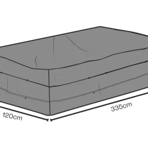 Möbelskydd matgrupp - Svart - Andas 335 x 120 x 80 cm från Brafab- Bra Möbler Beställ nu