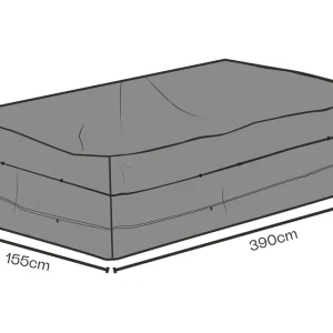 Nedsatt pris Möbelskydd matgrupp - Svart - Andas 390 x 155 x 80 cm från Brafab- Bra Möbler