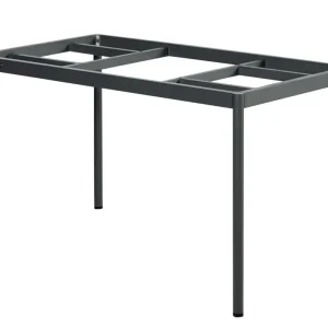 Nox bordsstativ - Antracit 123 x 69 x 73 cm från Brafab- Bra Möbler I lager