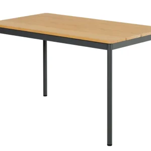 Nox cafébord - Antracit/Bambu 125 x 70 x 73 cm från Brafab- Bra Möbler Sänkt pris