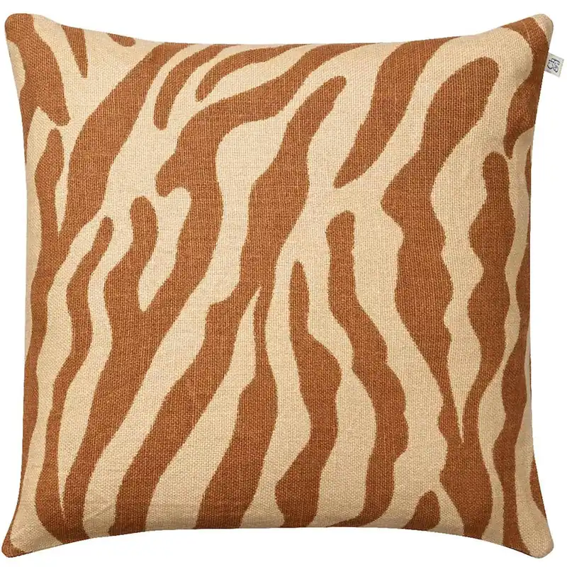 Zebra Kuddfodral 50x50 cm, Taupe Begränsat antal
