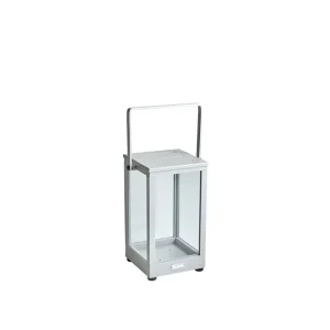 Nyhet Belfort ljuslykta - Light Grey 20 x 20 x 37 cm från Brafab- Bra Möbler