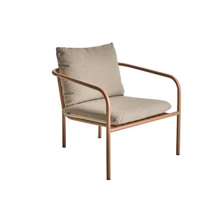 Erbjudandepris Bendt fåtölj - Peach/Teddy Beige från Brafab- Bra Möbler