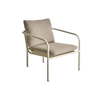 Endast idag Bendt fåtölj - Pearl White/Teddy Beige från Brafab- Bra Möbler