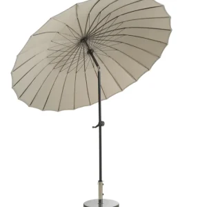 Shanghai parasoll - Antracit/khaki 270 cm från Brafab- Bra Möbler Populär