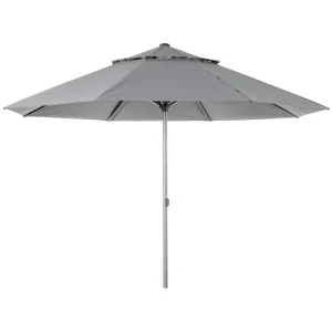 Snabb leverans Bolano parasoll - Grå/grå 330 cm från Brafab- Bra Möbler