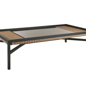 Utförsäljning Shell soffbord - Rustik/Svart 150 x 80 x 38 cm från Brafab- Bra Möbler