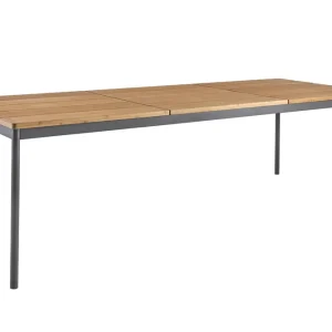 Nox matbord - Antracit/Bambu 238 x 90 x 73 cm från Brafab- Bra Möbler Populärt val