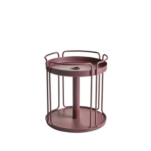 Shady sidobord - Zin Red 53 cm från Brafab- Bra Möbler Snabb leverans