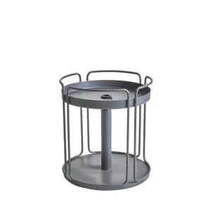 Sista chansen Shady sidobord - Antracit 53 cm från Brafab- Bra Möbler