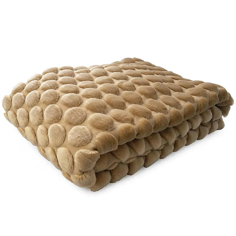 Egg Pläd 130x170 cm, Beige Premium