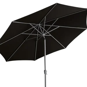 Billig Abriola parasoll - Charcoal Black 330 cm från Brafab- Bra Möbler