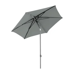 Poppi parasoll - Antracit/grå 200 cm från Brafab- Bra Möbler Begränsat antal