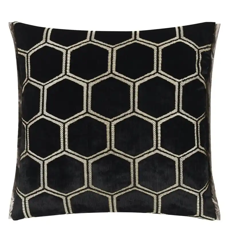 Fynd Manipur Kudde 43x43 cm, Noir