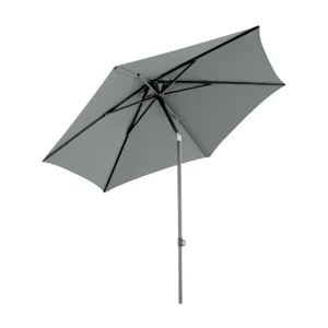 Poppi parasoll - Antracit/grå 250 cm från Brafab- Bra Möbler Erbjudandepris