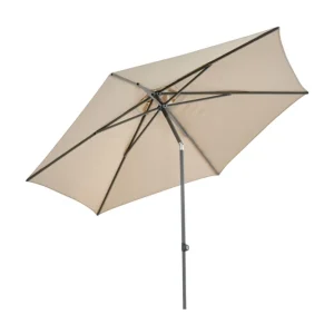 Erbjudande Poppi parasoll - Champagne 300 cm från Brafab- Bra Möbler