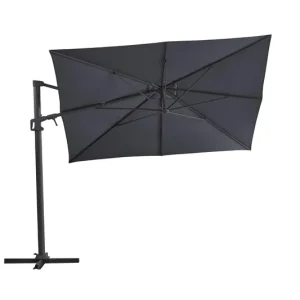 Kampanj Vinovo parasoll - Antracit/grå 300 x 300 cm från Brafab- Bra Möbler
