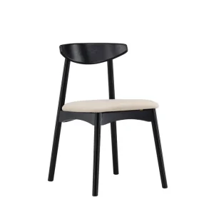 Kampanj Ven matstol - Beige/svart från VIND- Bra Möbler