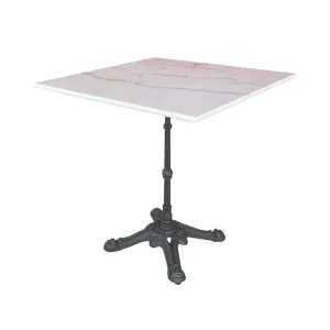 Reapris Loire marmorbord - Vit 70 x 70 cm från Brafab- Bra Möbler
