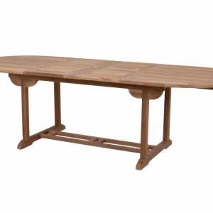 Java matbord - Teak 180-220-260 x 100 cm från Sunzo- Bra Möbler Trygg betalning