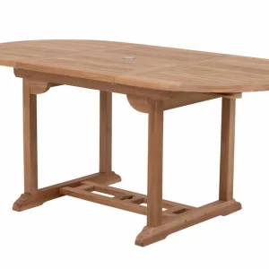 Nedsatt pris Java matbord - Teak 120-180 x 90 cm från Sunzo- Bra Möbler