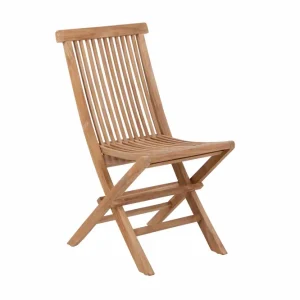 Java fällstol - Teak från Sunzo- Bra Möbler Handla nu
