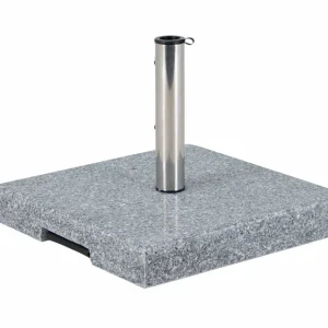 Populär Sten parasollfot - Granit (med teleskophandtag) 50 kg från Sunzo- Bra Möbler