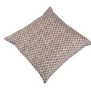 Kuddfodral - Diagonal beige 50 x 50 cm från Fritab- Bra Möbler Begränsat antal