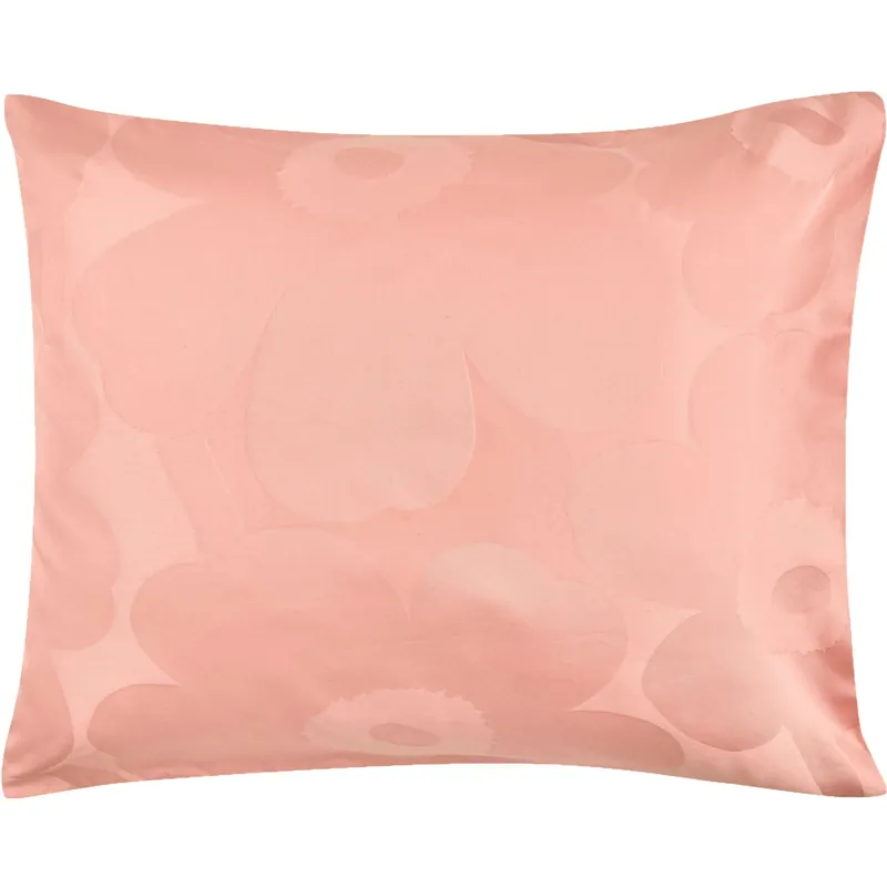 Begränsat erbjudande Unikko Jacquard Örngott 50x60 cm, Puderrosa