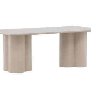 Populär Olivia soffbord - Beige 120 x 60 cm från Venture Design- Bra Möbler