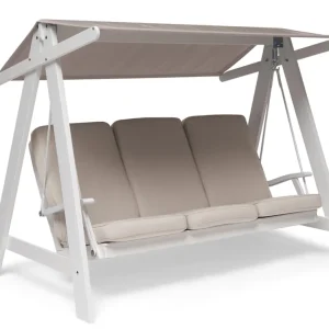 Aspö hammock - Vit/Beige 208 x 126 cm från Hillerstorp- Bra Möbler Kampanjpris