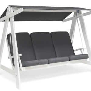Aspö hammock - Vit/Grå 208 x 126 cm från Hillerstorp- Bra Möbler Rabatt