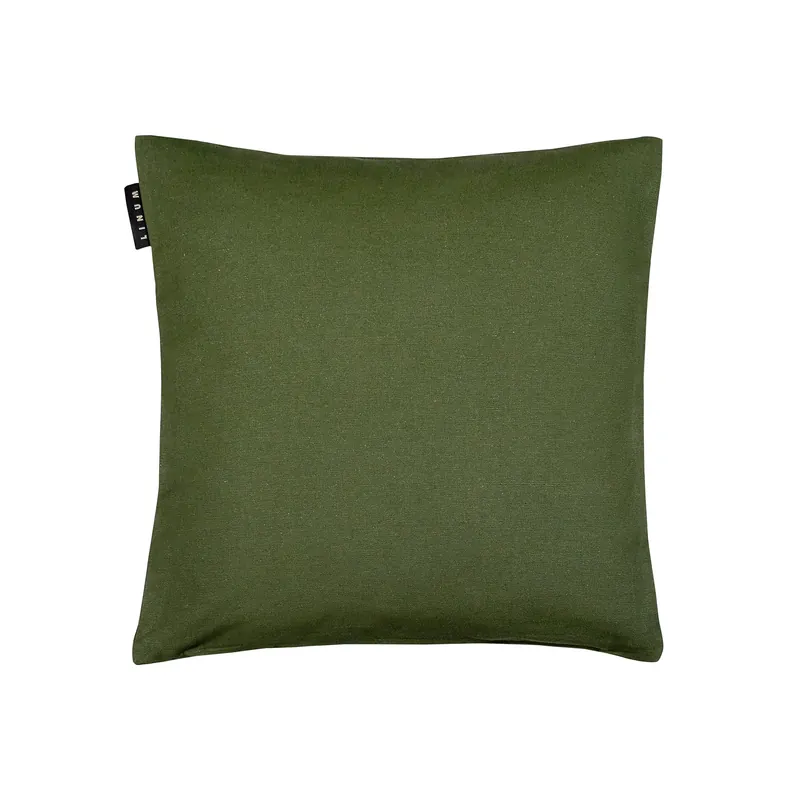 Annabell Kuddfodral 40x40 cm, Dark Olive Green Bästa pris
