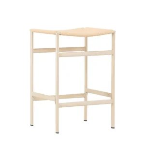 Polly barpall - Beige 45 x 40 cm från Venture Design- Bra Möbler Snabb leverans