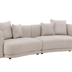Cielo 3-sitssoffa - Beige från Venture Design- Bra Möbler Outlet