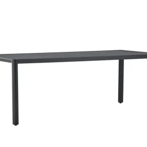 Erbjudandepris Giardini matbord - Svart 200 x 90 cm från Venture Design- Bra Möbler