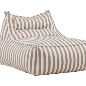 Reapris Redang loungefåtölj - Beige/vit från Venture Design- Bra Möbler