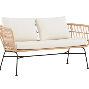 Populärt val Isola 3-sitssoffa - Natur med beige dyna från Venture Design- Bra Möbler