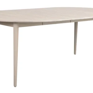 Sänkt pris Tyler matbord - Vitpigmenterad 120-165 x 120 cm från Rowico Home- Bra Möbler