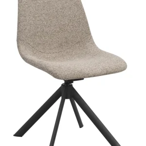 Bästa pris Dunmore matstol - Mörkbeige/svart från Rowico Home- Bra Möbler