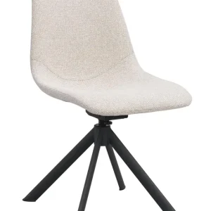 Dunmore matstol - Ljusbeige/svart från Rowico Home- Bra Möbler Extra rabatt