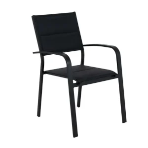 Genua stapelstol - Svart från Selected Home- Bra Möbler Extra rabatt