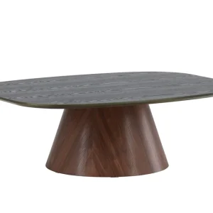 Billigare Lanzo soffbord - Mocca/grön 120 x 92,5 cm från Venture Design- Bra Möbler