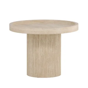 Krille sidobord - Beige 60 cm från Venture Design- Bra Möbler Köp nu