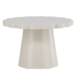 Krull soffbord - Beige 70 cm från Venture Design- Bra Möbler Fri frakt
