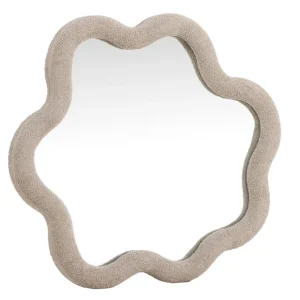 Beställ nu Kungsbacka spegel - Beige/glas 70 x 70 cm från Venture Design- Bra Möbler