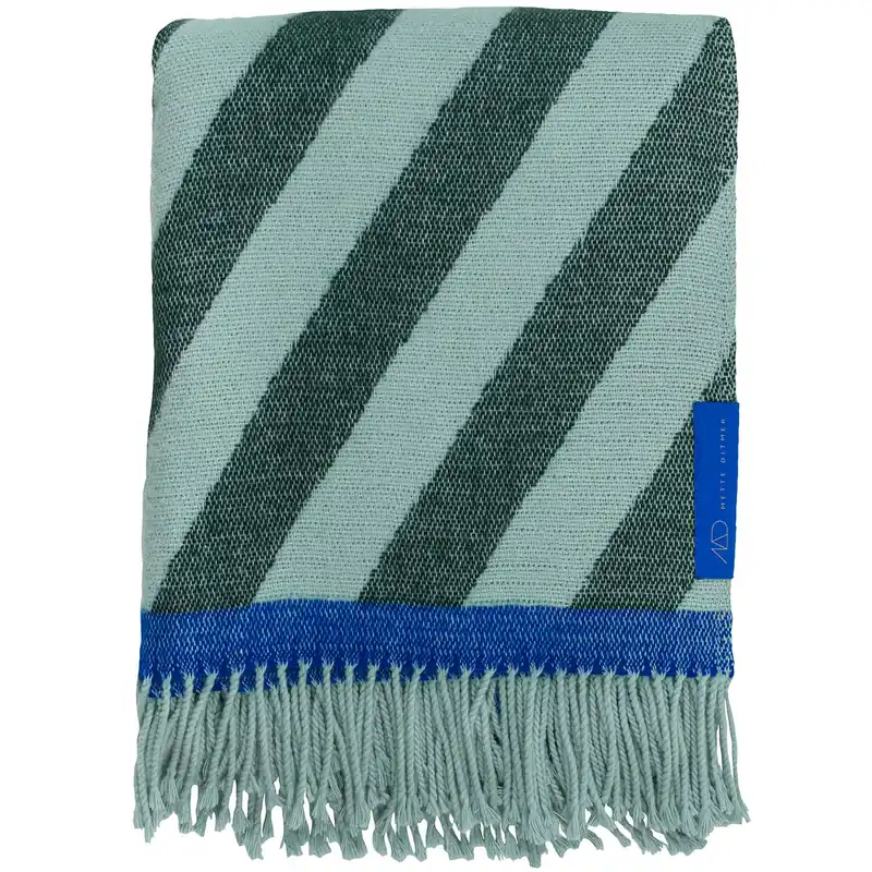 Begränsad tid RETRO Pläd 125x170 cm, Mint
